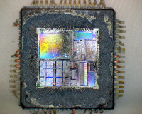 Deccaped chip - low resolution. Credit: Klepko